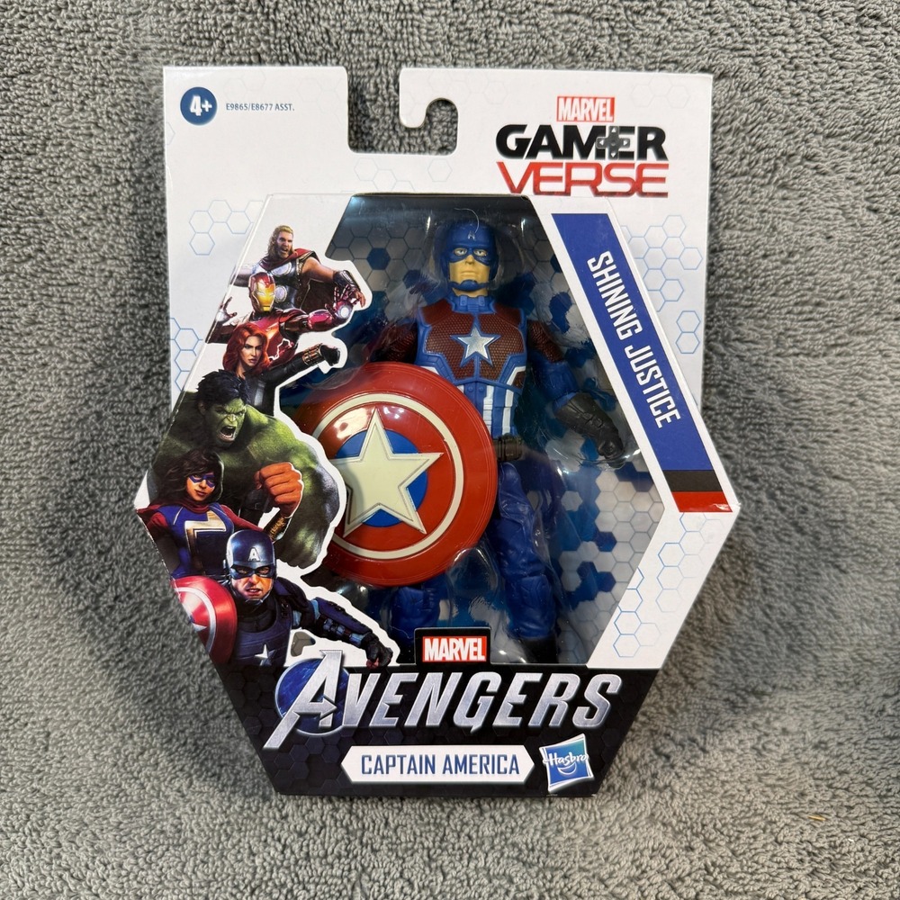 Hasbro Marvel Gameverse Captain America‎ 6in Action Figure
